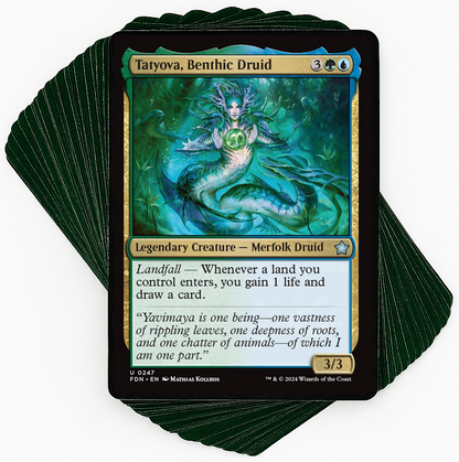 Tatyova, Benthic Druid - Landfall Thursday Night Magic Tatyova, Benthic Druid - Landfall Thursday Night Magic