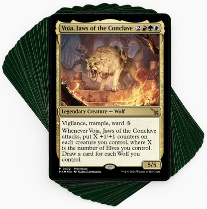 jaws mtg cards Voja, Jaws of the Conclave