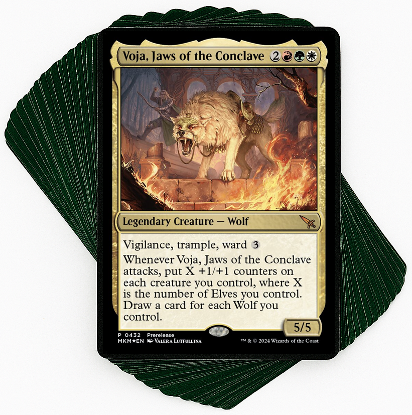 Voja, Jaws of the Conclave - Elves and Wolves