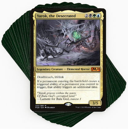 Yarok, the Desecrated - Double ETB Landfall - MTG EDH