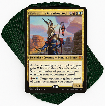 mtg zedruu top cards Zedruu the Greathearted