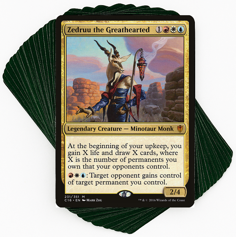 Zedruu the Greathearted - Unwanted Evil Gifts