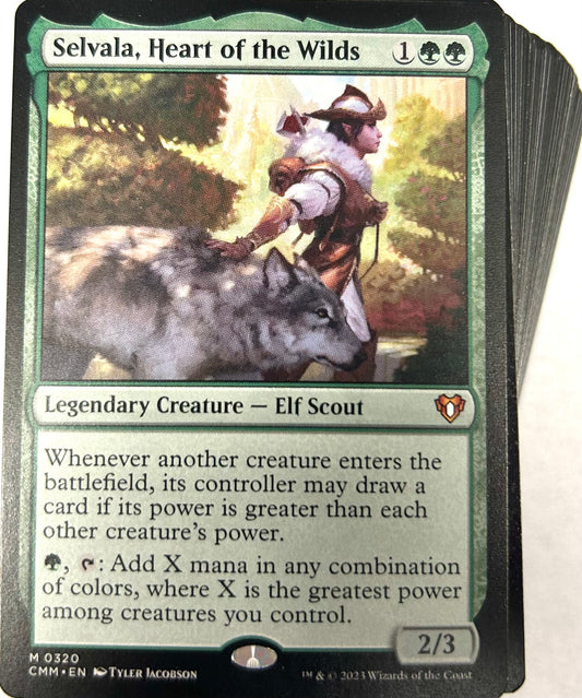 Selvala, Heart of the Wilds - X-Ponential Hydras - MTG EDH