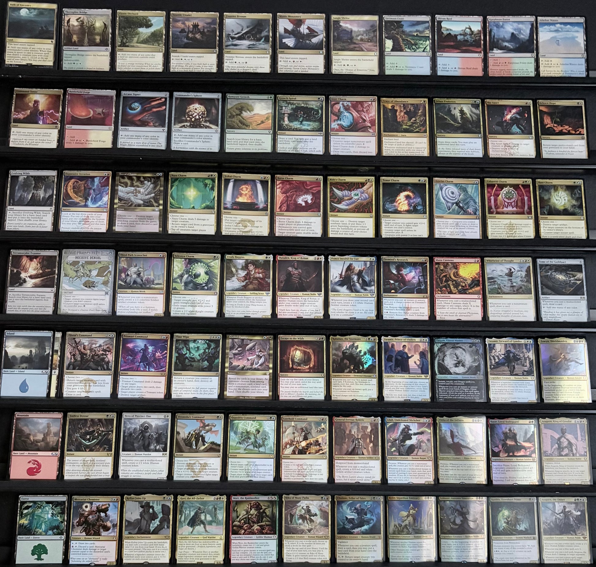 aragorn mtg commander deck Omega Level | Aragorn, the Uniter | Incredibly Powerful | Tech | EDH earth (LTR) #192 Illustrated by Javier Charro Magic Magic the Gathering Lord of