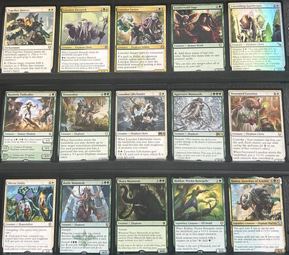 mtg elephant commander deck How was my elephant impression outta 10? Also what do you think about this deck?