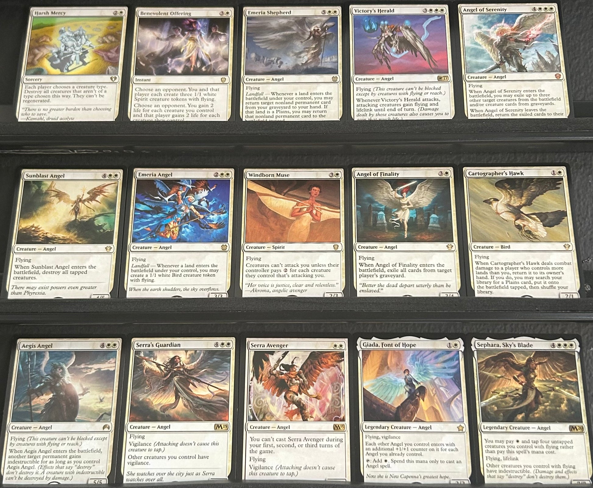 mtg budget angel commander deck Sephara, Sky's Blade
