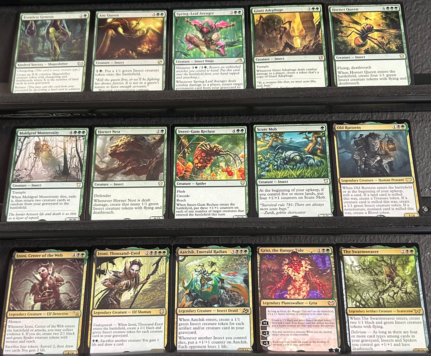 The Swarmweaver - Spiders and Insects - MTG EDH