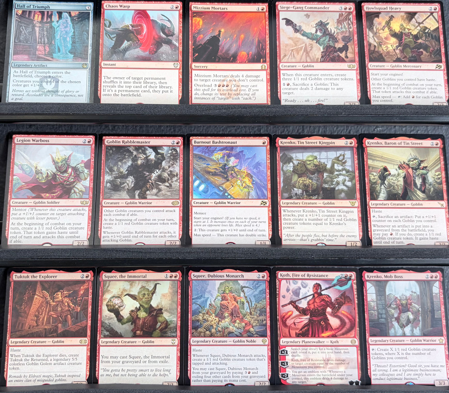 mtg krenko commander deck Krenko, Mob Boss