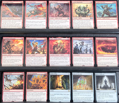 mtg krenko mob boss commander deck MTG Commander Goblin Deck EDH Deck Krenko, Mob Boss 100 Magic Cards Custom Deck Goblins Red