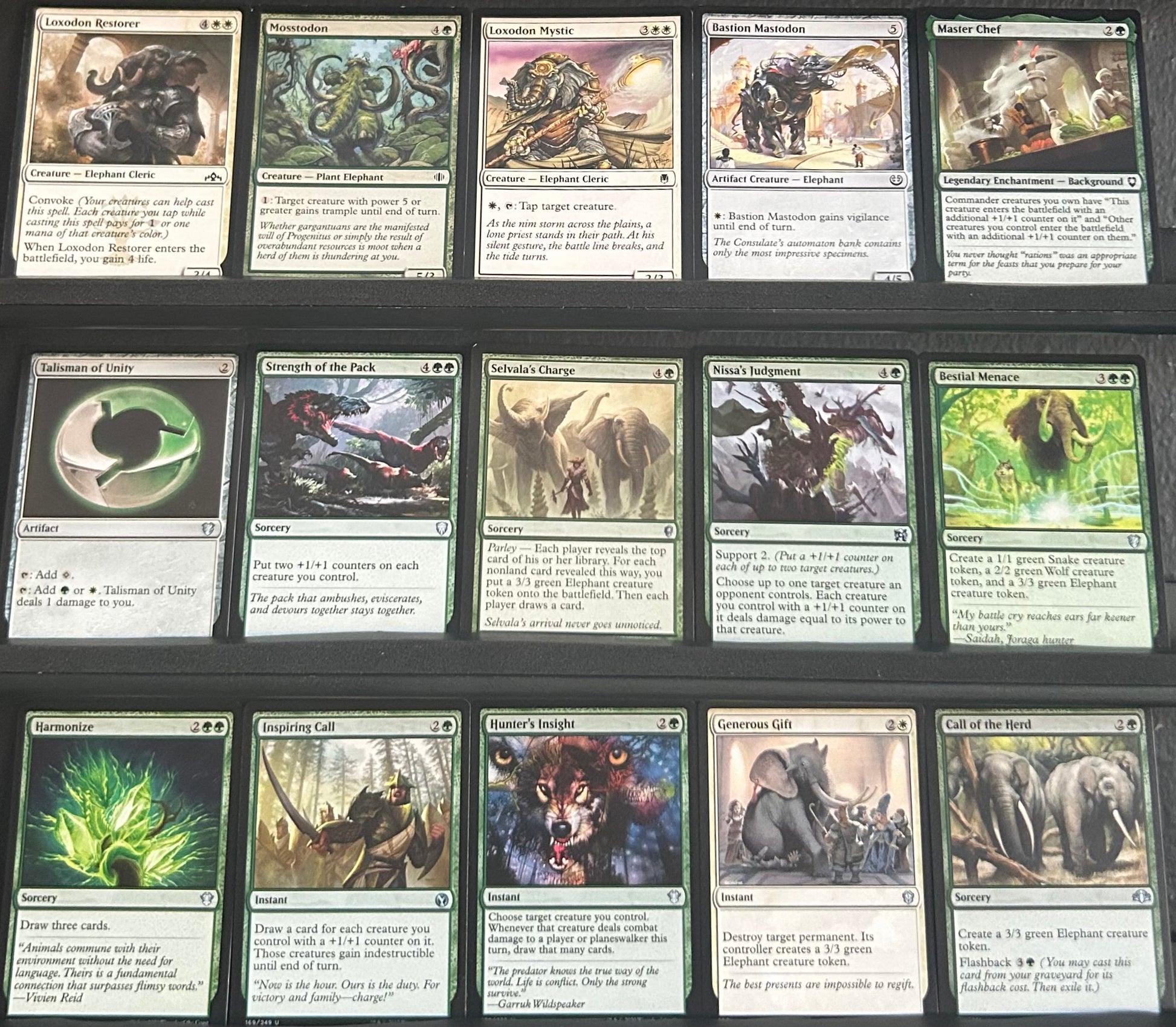 249 card all spell mtg deck Hamza, Guardian of Arashin