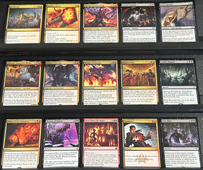 mtg red black commander deck Rakdos the Showstopper