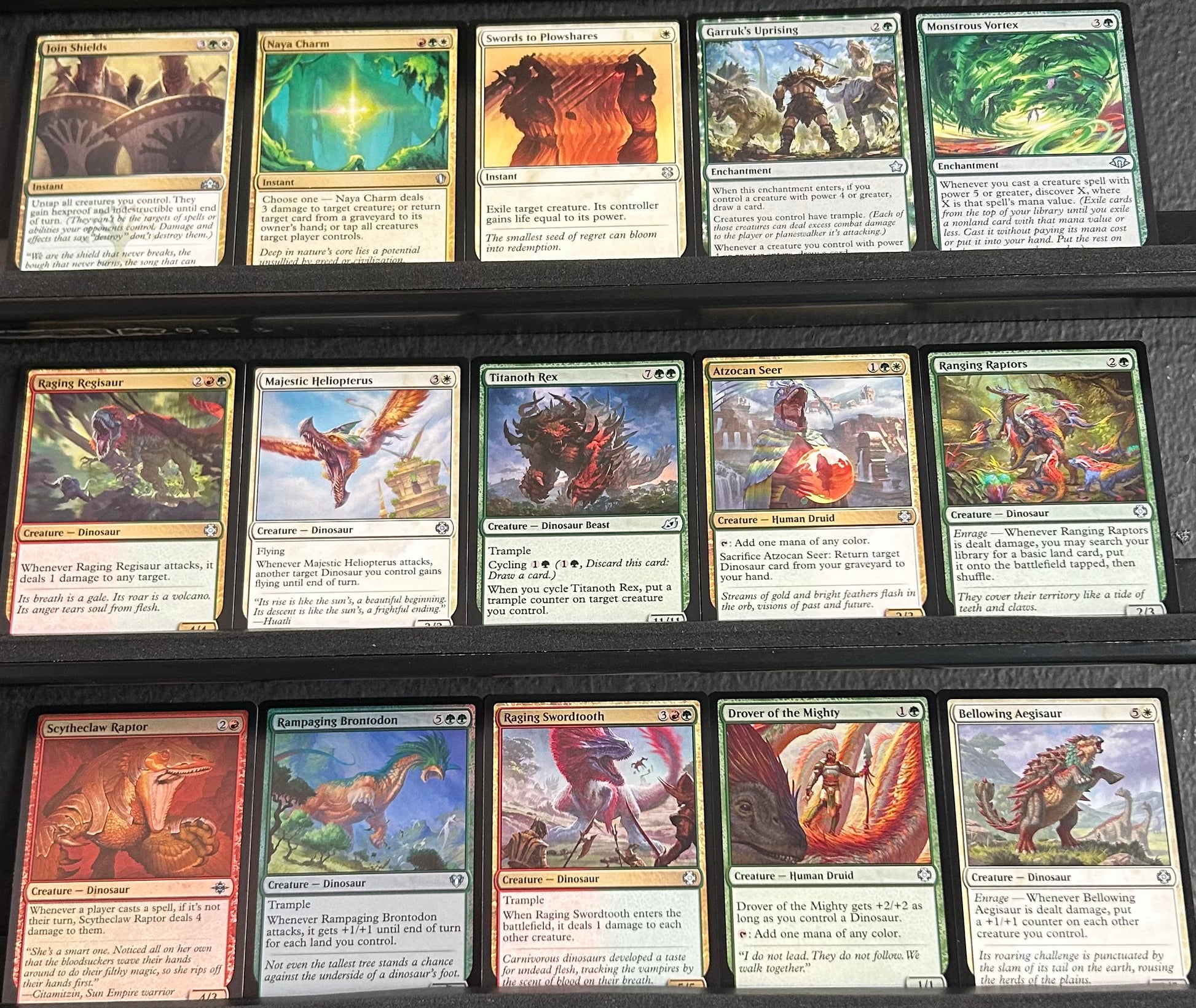 mtg dinosaur commander deck list Pantlaza, Sun-Favored