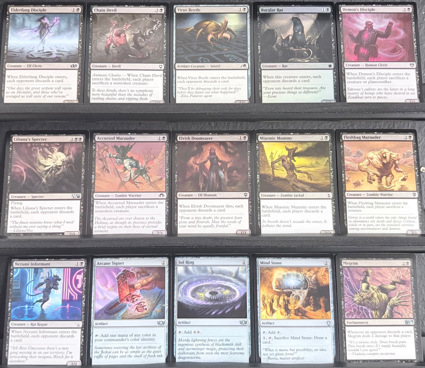 Tergrid, God of Fright - Sacrifice and Discard