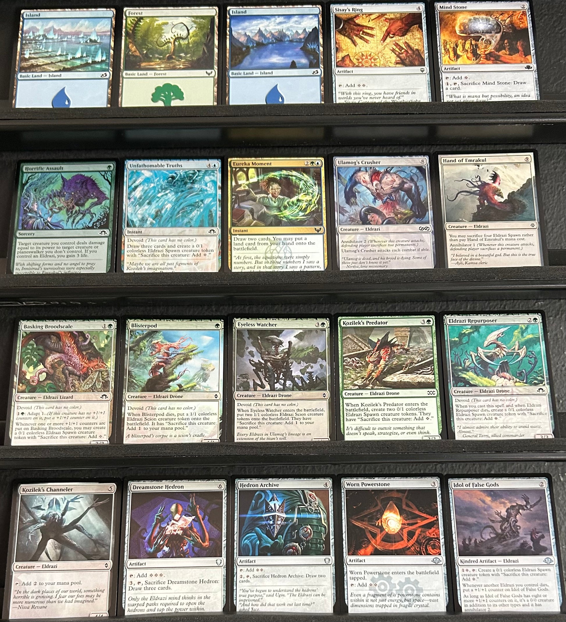 mtg kruphix commander deck Warhammer Commander EDH Deck Kruphix, God Of Horizons 100 Card U/G Custom Ramp Deck (Magic The Gathering) Kaldheim Commander Decks You may play the top card of your library if its a land card Kruphix, God of Horizons -