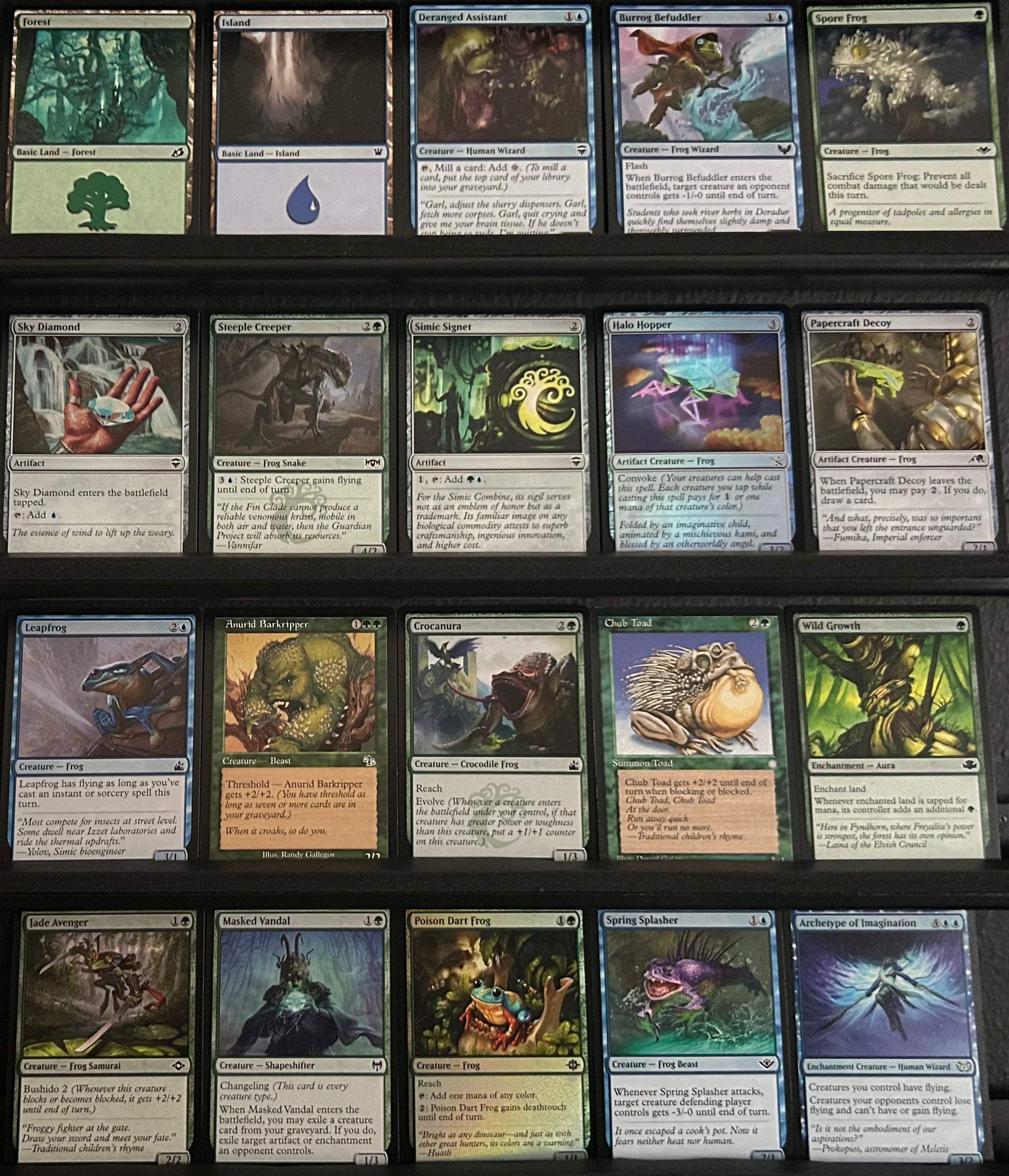 mtg frog tribal commander deck Grolnok, the Omnivore