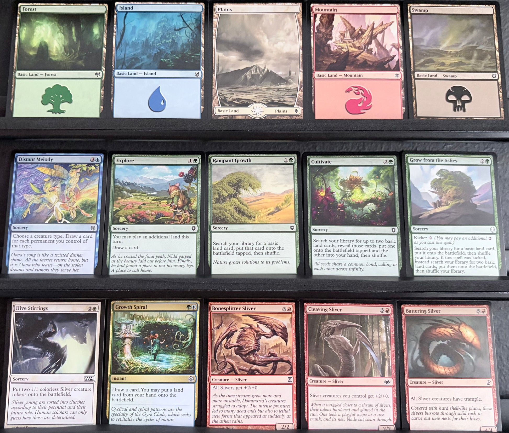 how many sliver cards are there in mtg The First Sliver