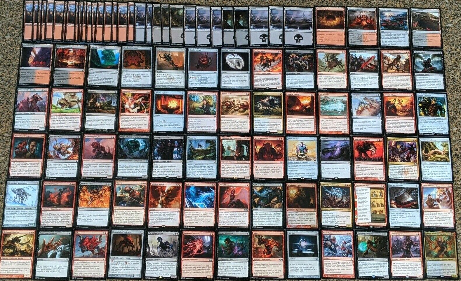 mtg card steal deck Greven, Predator Captain
