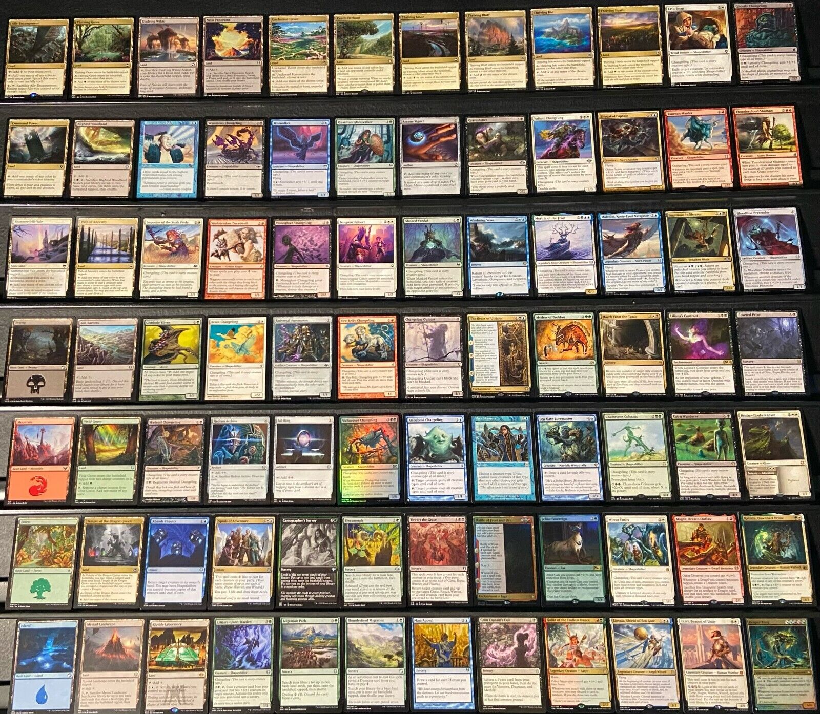 mtg shapeshifter commander deck Ur Dragon - Changeling Tribal you may choose a number between 0 and 7 All 18 Shapeshifter Commanders in