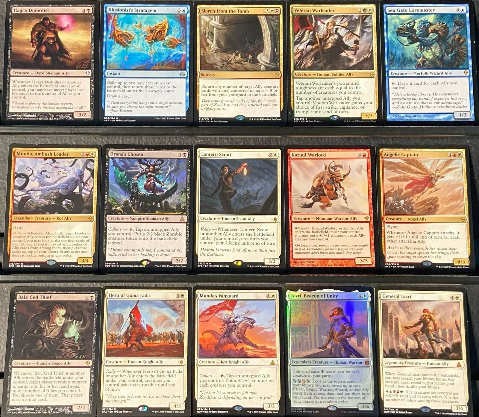 mtg general tazri commander deck General Tazri