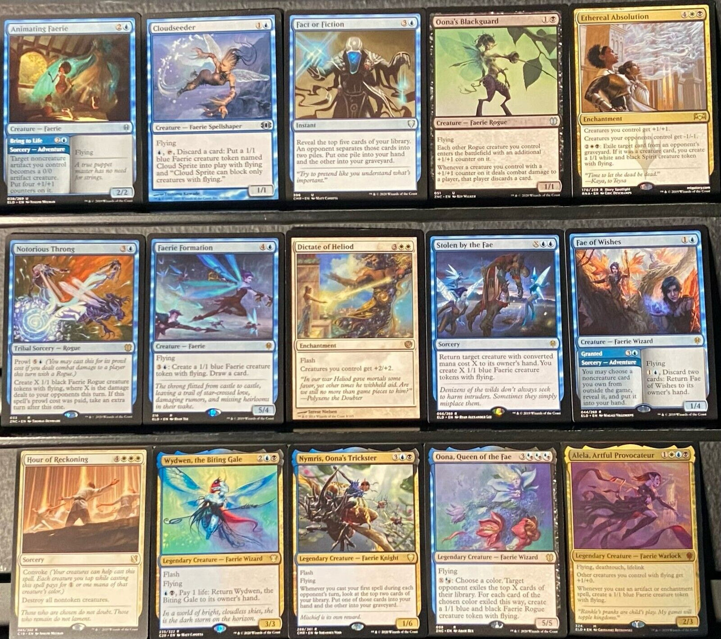 mtg alela commander deck Elite Faerie - Dimir Blue Black - Alela, Cunning Conqueror - EDH cEDH - 100 Card - Custom Magic The Gathering Deck Flying Whenever you cast your first spell during each opponents turn Alela, Artful Provocateur Commander Deck