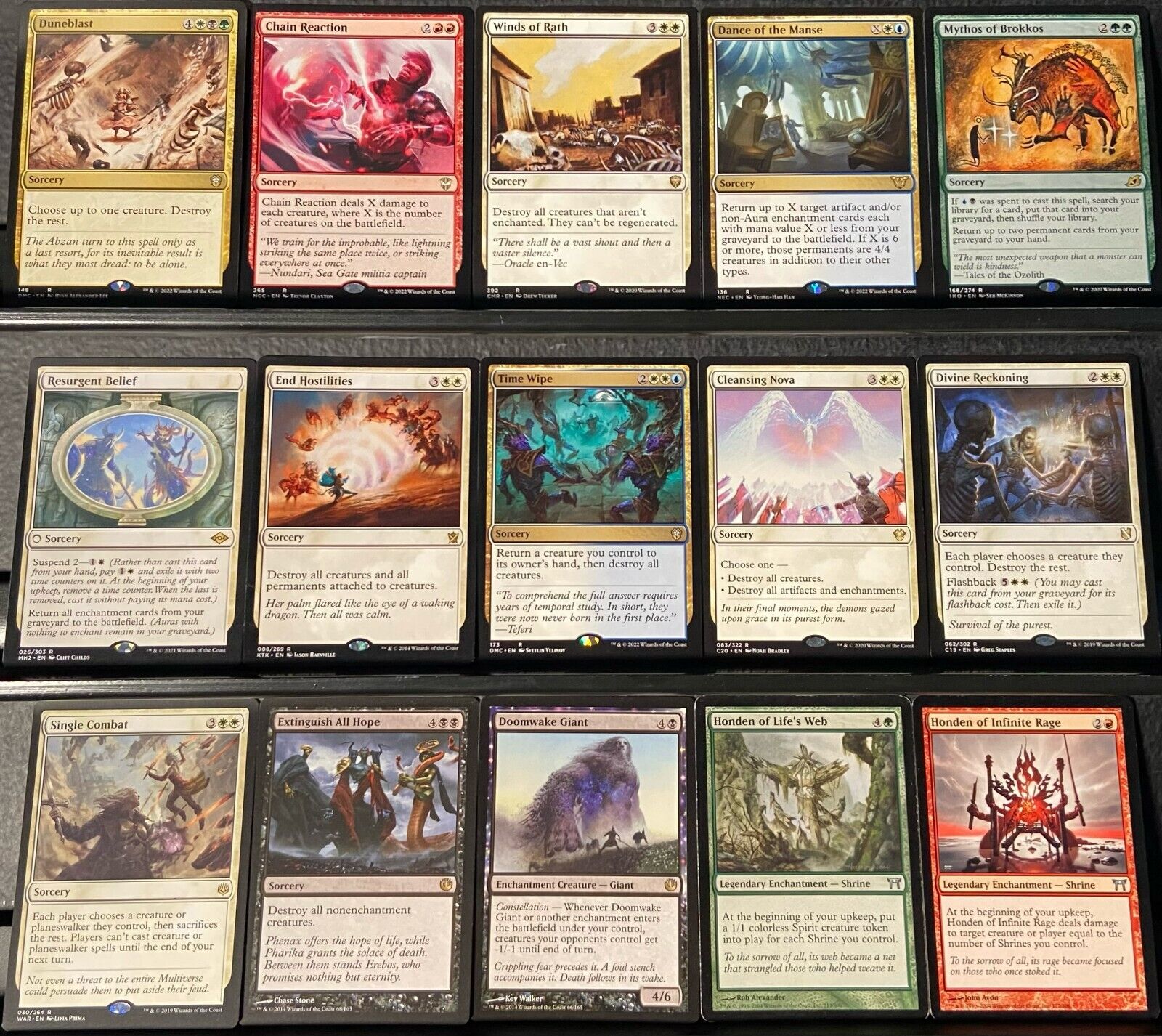 Go-Shintai Of Life's Origin Shrine Enchantress Commander Deck | MTG | 100-Card Custom