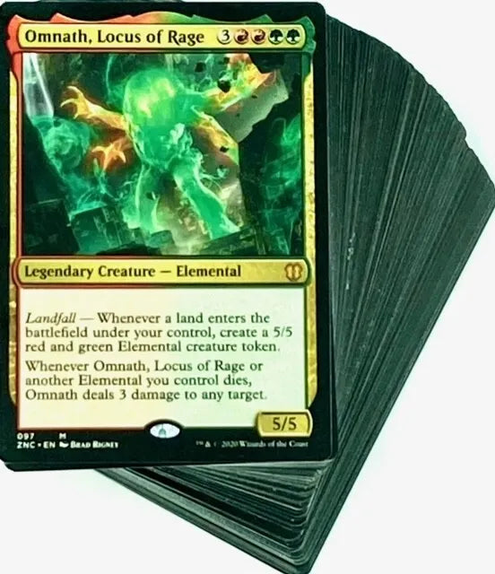 Omnath, Locus of Rage - Landfall Elementals