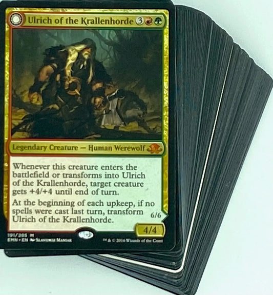 Ulrich of the Krallenhorde - Werewolves EDH Werewolf