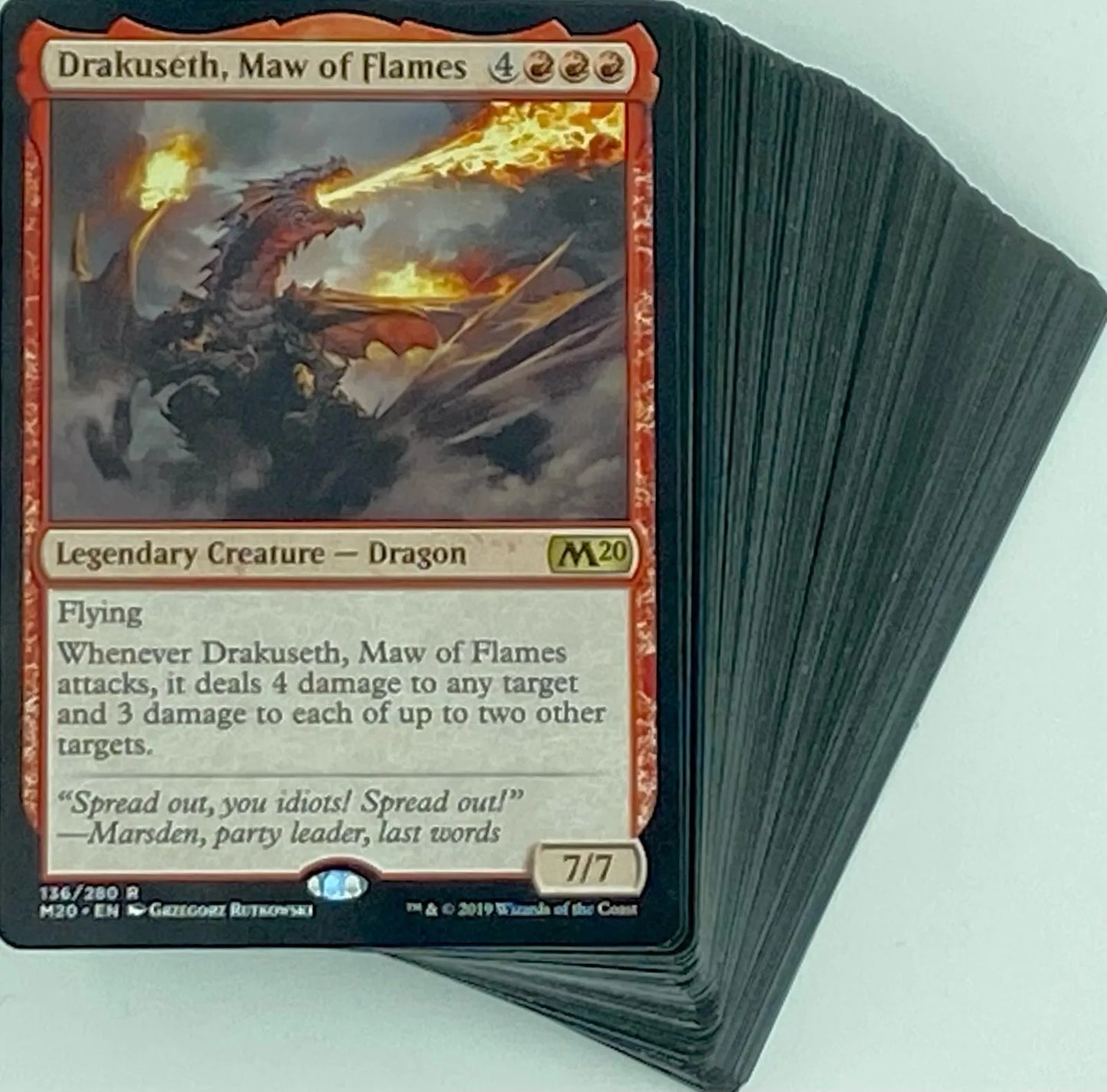 Drakuseth, Maw of Flames - Dragons