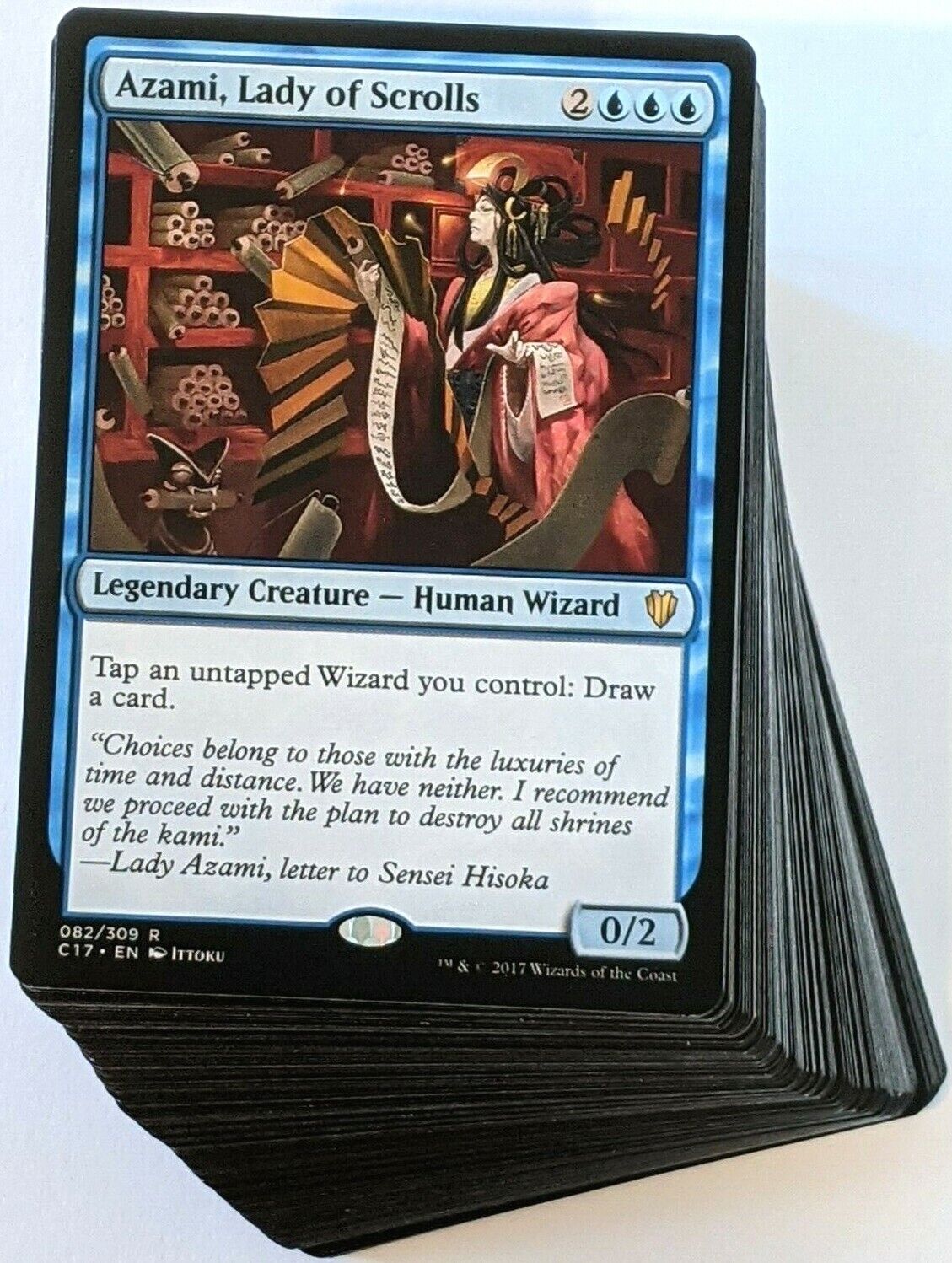 Azami, Lady of Scrolls - Wizards