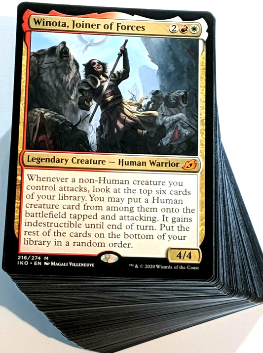 Winota, Joiner of Forces - EDH MTG Magic Cards