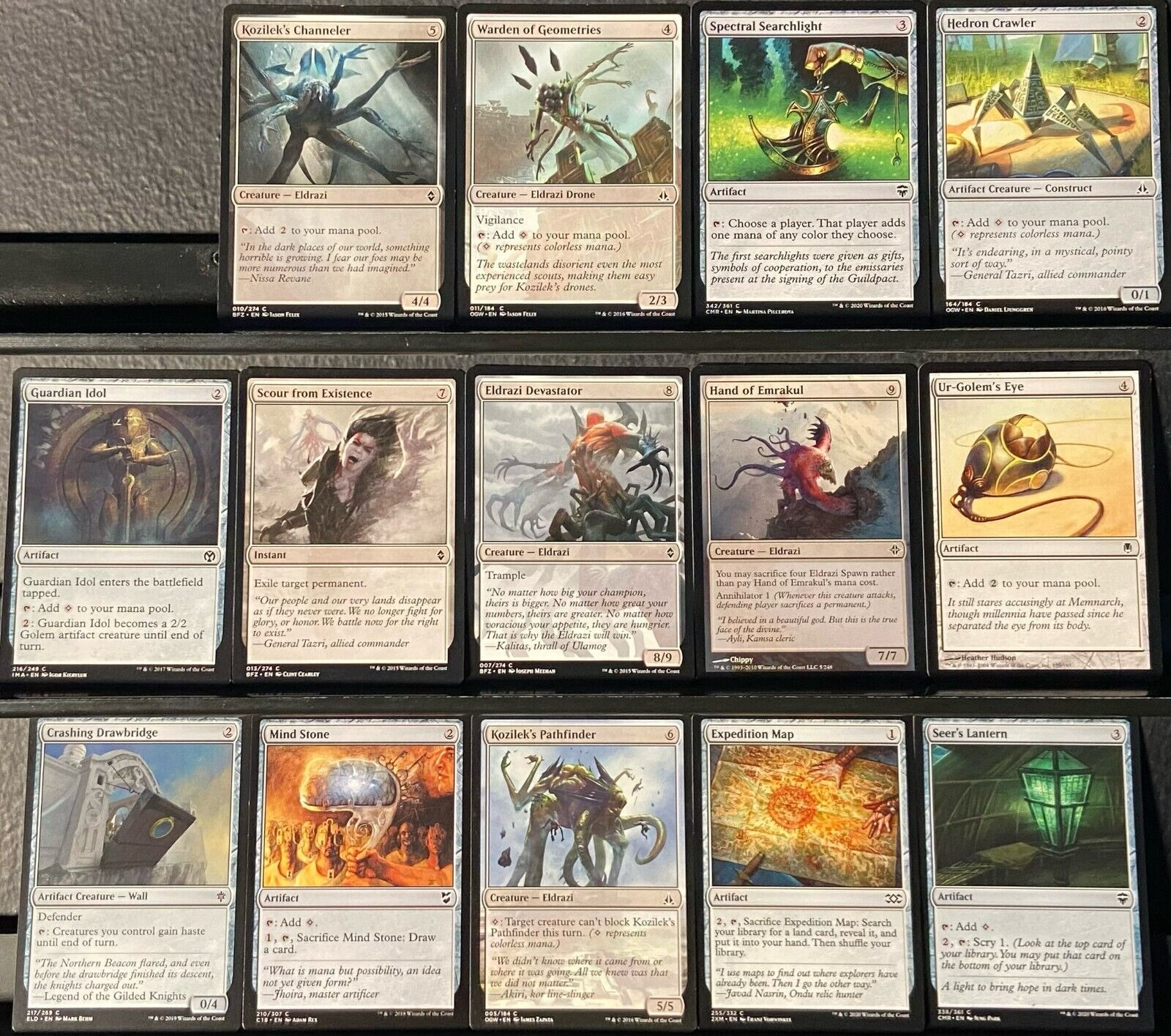 mtg emrakul commander deck 5 Color Emrakul // Commander (Emrakul, the Aeons Torn) deck list mtg // Moxfield MTG Deck Builder