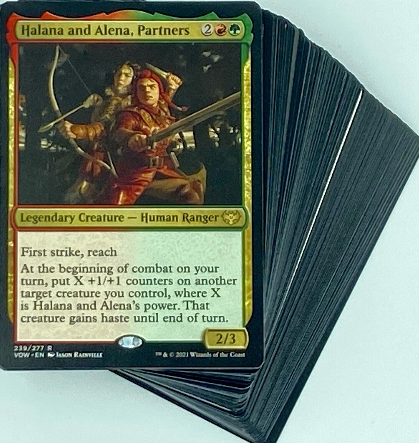 Halana & Alena, Partners - +1/+1 Counters