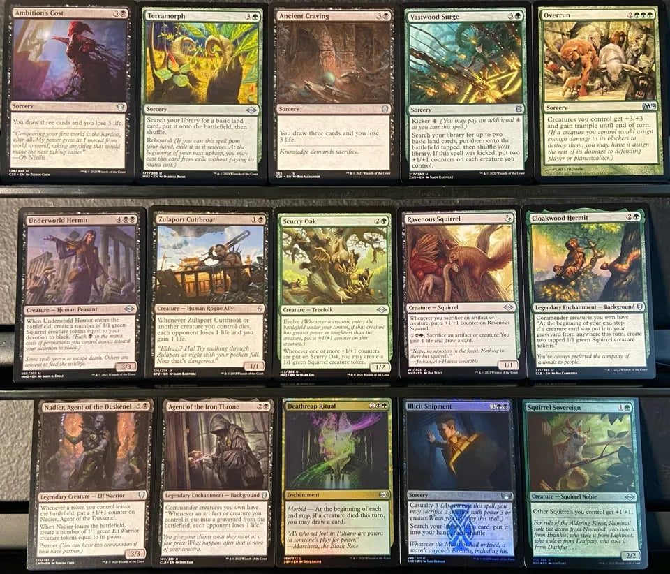 mtg squirrel commander deck list The Favorite Squirrel Commander? : r/magicTCG